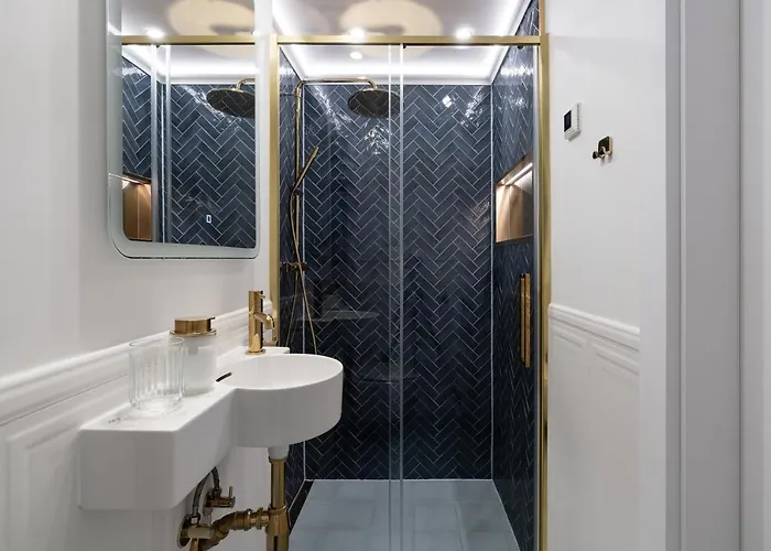 Sanhaus - Santorini - Dwie Sypialnie, Dwie Lazienki, Klimatyzacja * Sopot