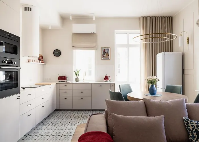 Daire Sanhaus - Santorini - Dwie Sypialnie, Dwie Lazienki, Klimatyzacja Sopot